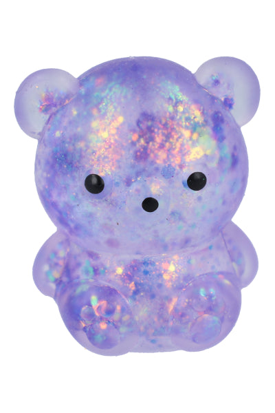 Squishy osito glitter MORADO