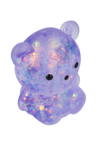 Squishy osito glitter MORADO