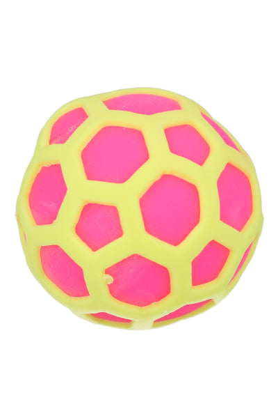 Squishy pelota bicolor AMARILLO