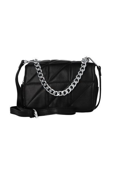 Bolsa crossbody capitonada NEGRO