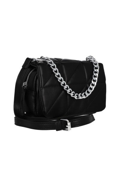 Bolsa crossbody capitonada NEGRO