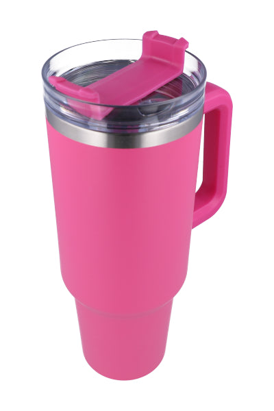 Vaso Térmico Acero ROSA