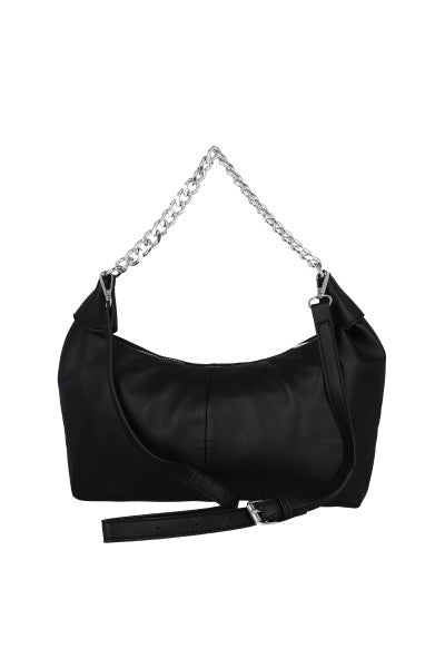 Bolsa midi hobo asa cadena NEGRO