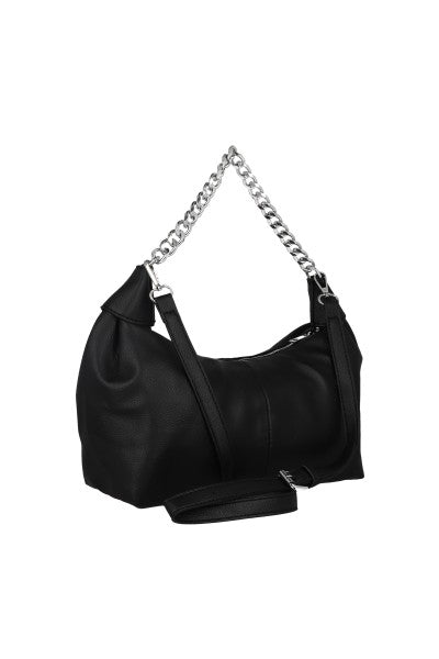 Bolsa midi hobo asa cadena NEGRO