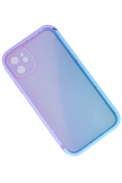 Funda celular i 11 multicolor AZUL