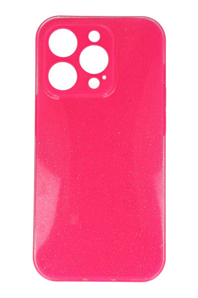 Funda celular i 14 PRO glitter ROSA