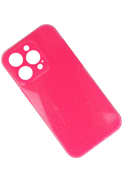 Funda celular i 14 PRO glitter ROSA