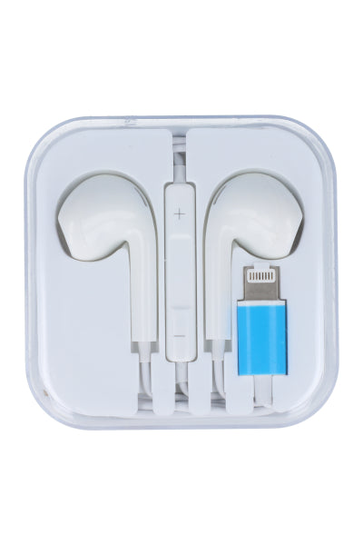 Lightning control headphones WHITE