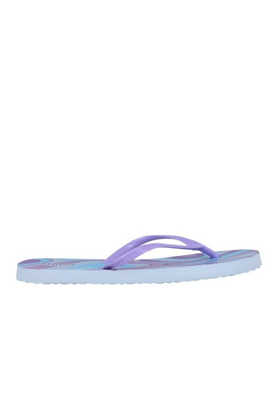 Flip flops estampado corazones AZUL