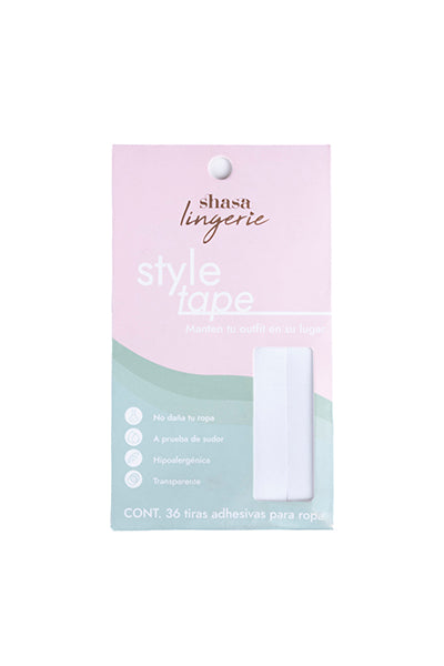 Multifunction strips neckline TRANSPARENT