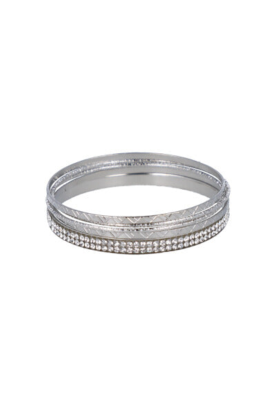 Metallic bracelet brightness SILVER