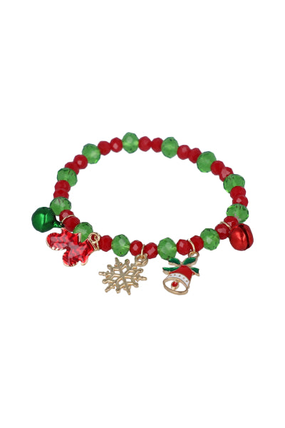 Christmas Charms bracelet GOLD