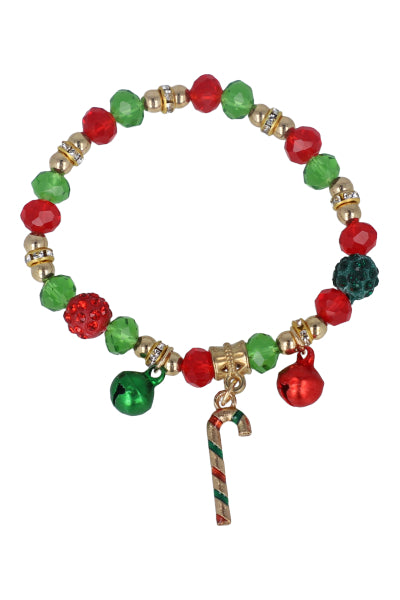 Christmas Charms bracelet Combo red