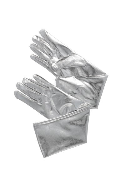 Guantes largos sencillos PLATA