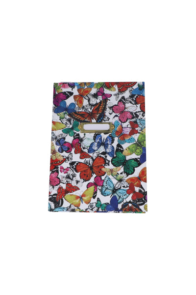 Libreta estampado mariposa MULTICOLOR