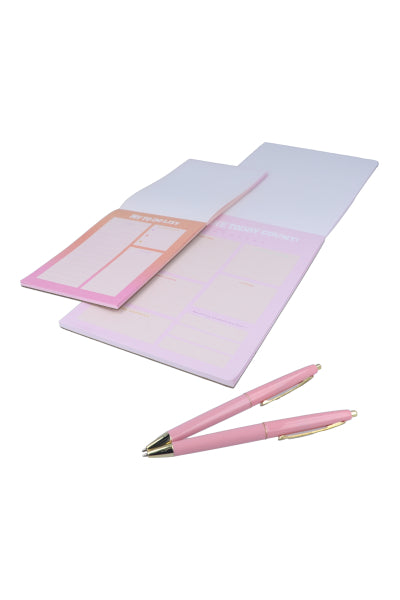 Set papelería notas MULTICOLOR PASTEL