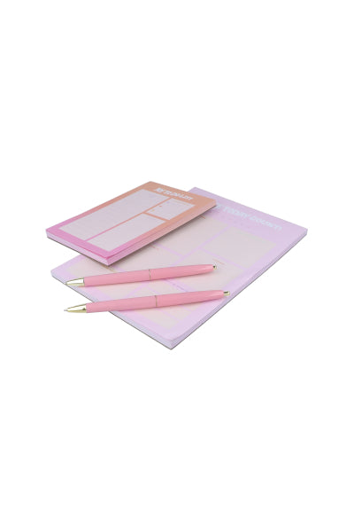 Set papelería notas MULTICOLOR PASTEL