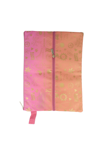 Estuche plano estampado ROSA