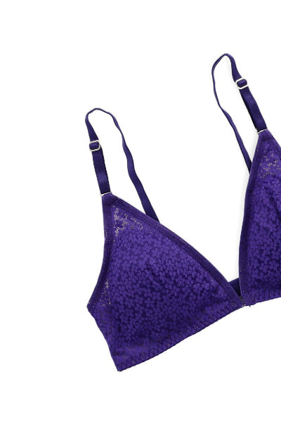 Bralette Mini Flores MORADO