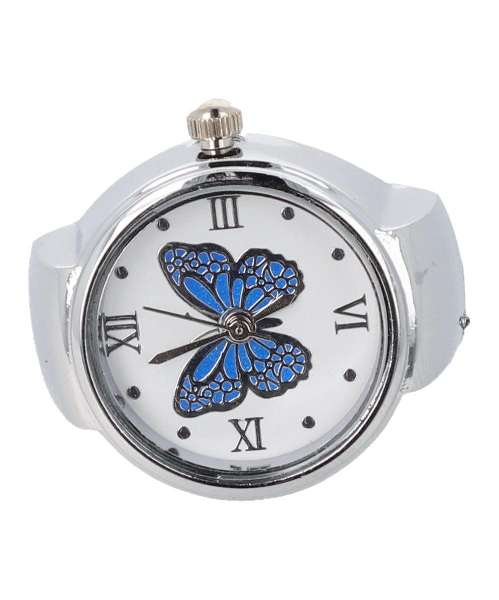 Butterfly watch ring BLUE