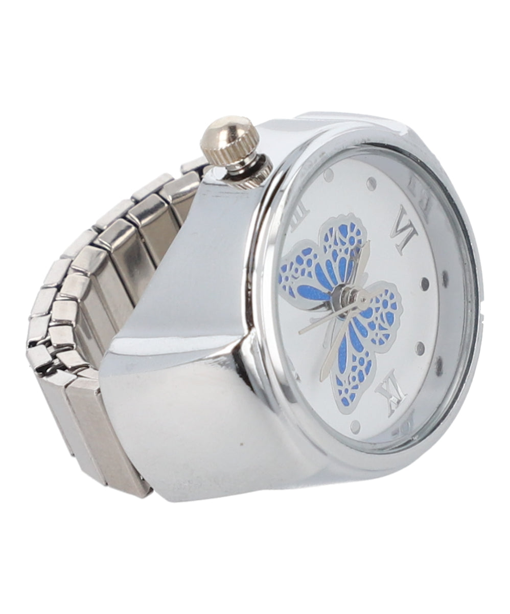 Butterfly watch ring BLUE