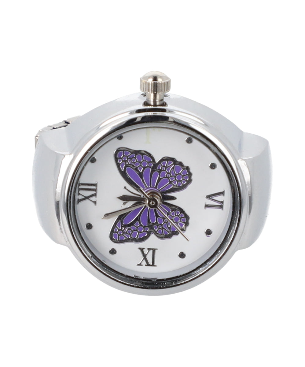 Butterfly watch ring PURPLE