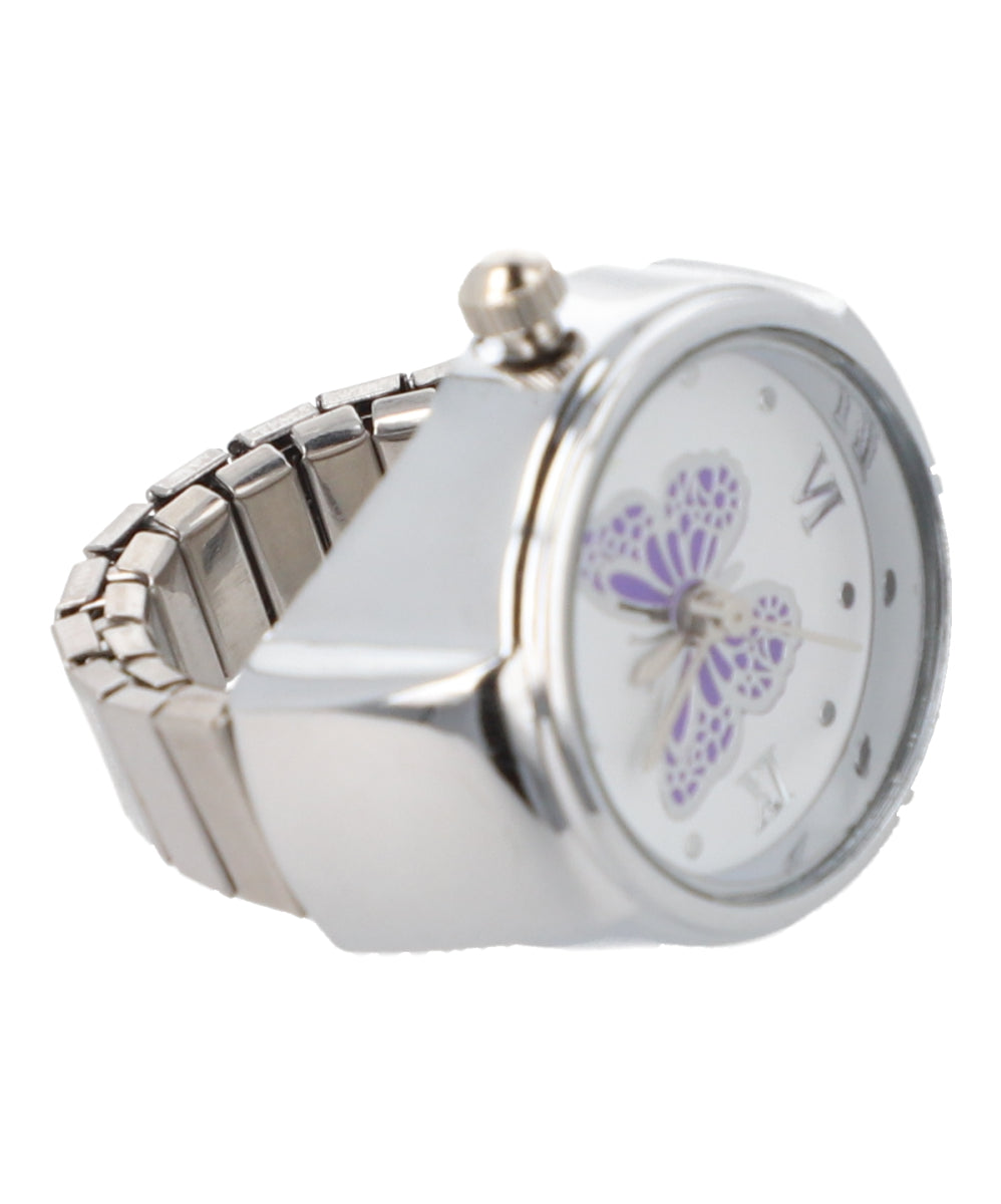 Butterfly watch ring PURPLE