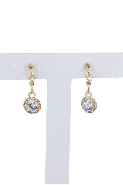 Hanging bright earrings GOLD