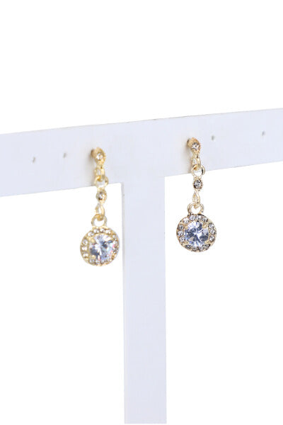 Hanging bright earrings GOLD