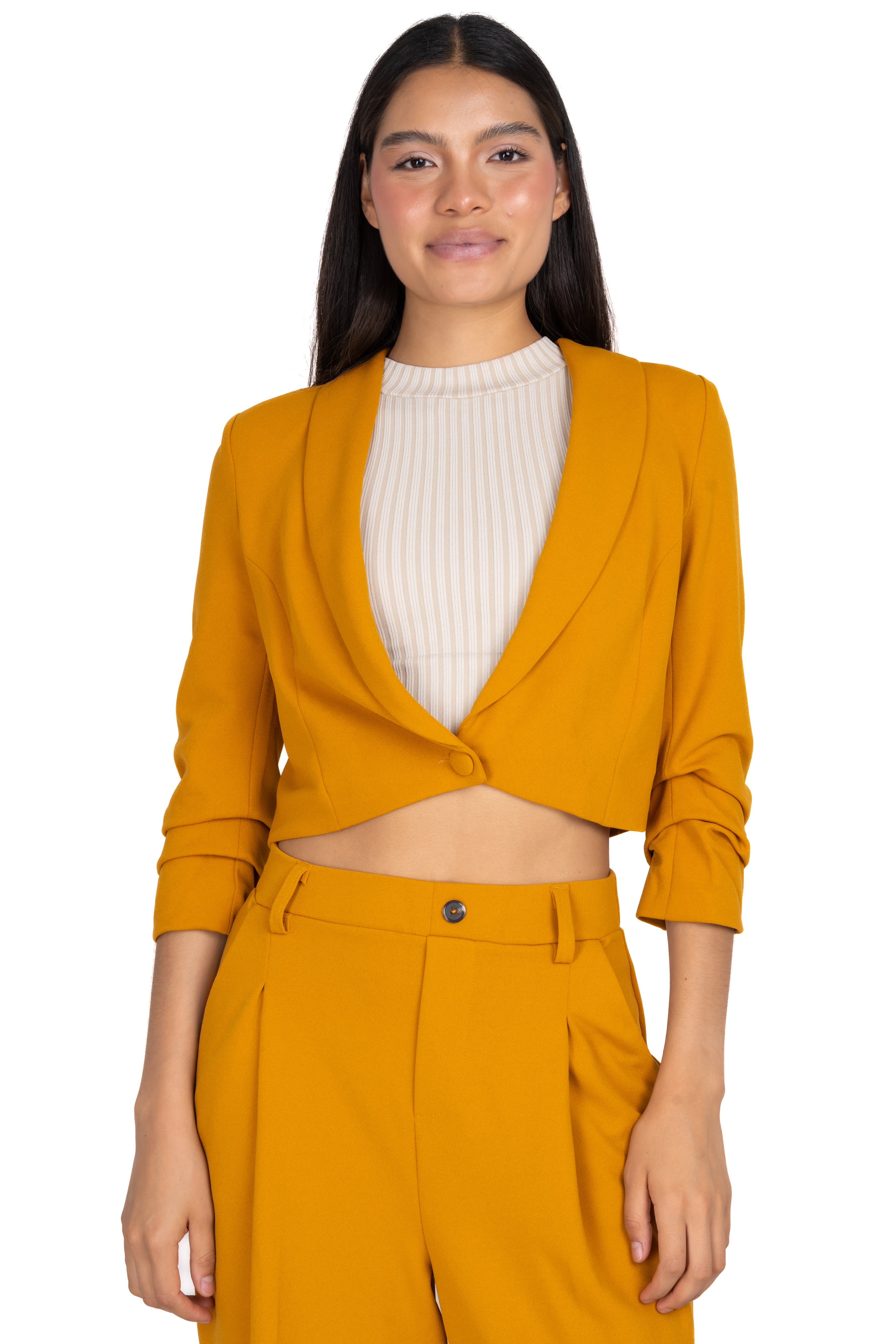 CROP SACO MANAGE ELEVATORS MUSTARD