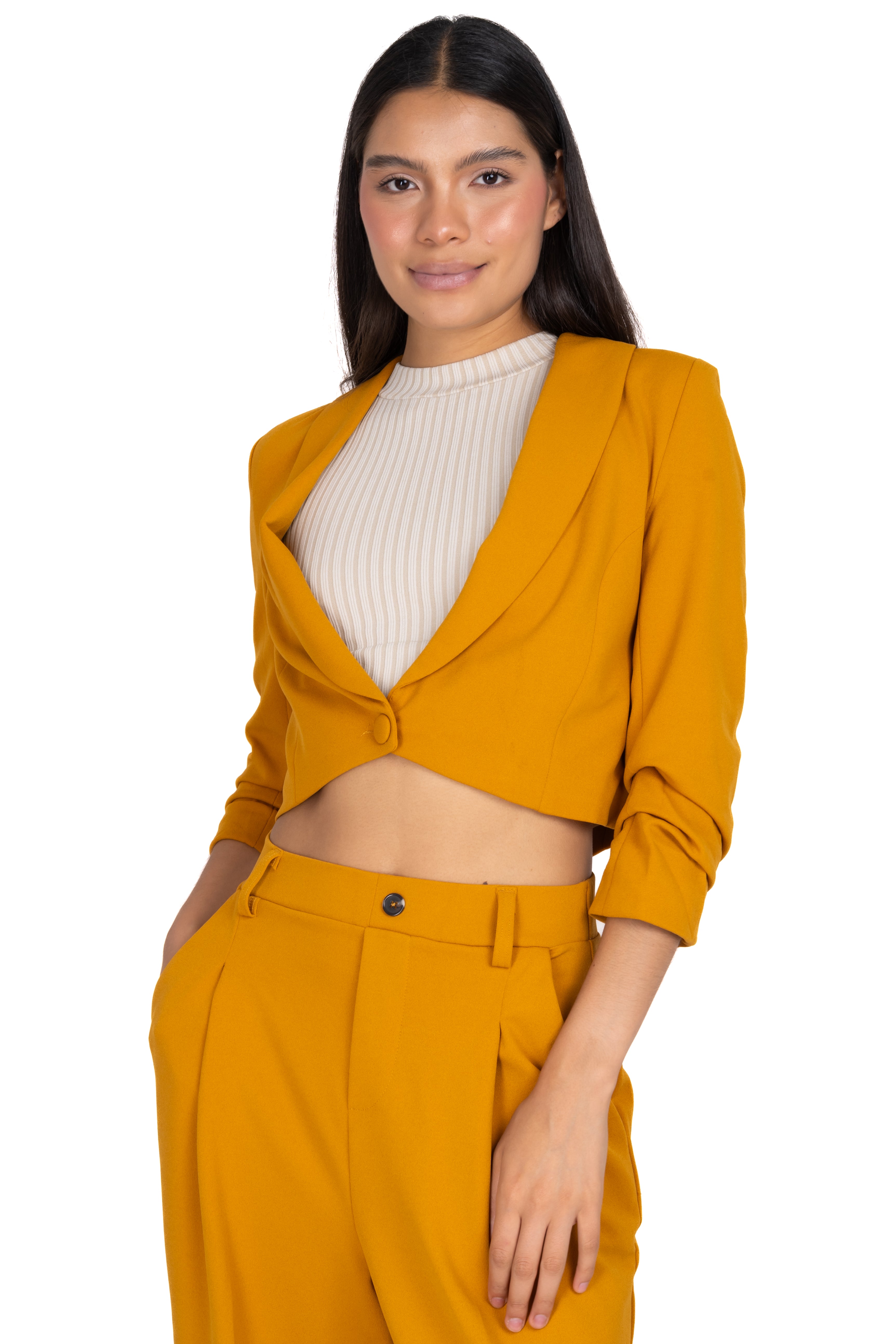 CROP SACO MANAGE ELEVATORS MUSTARD