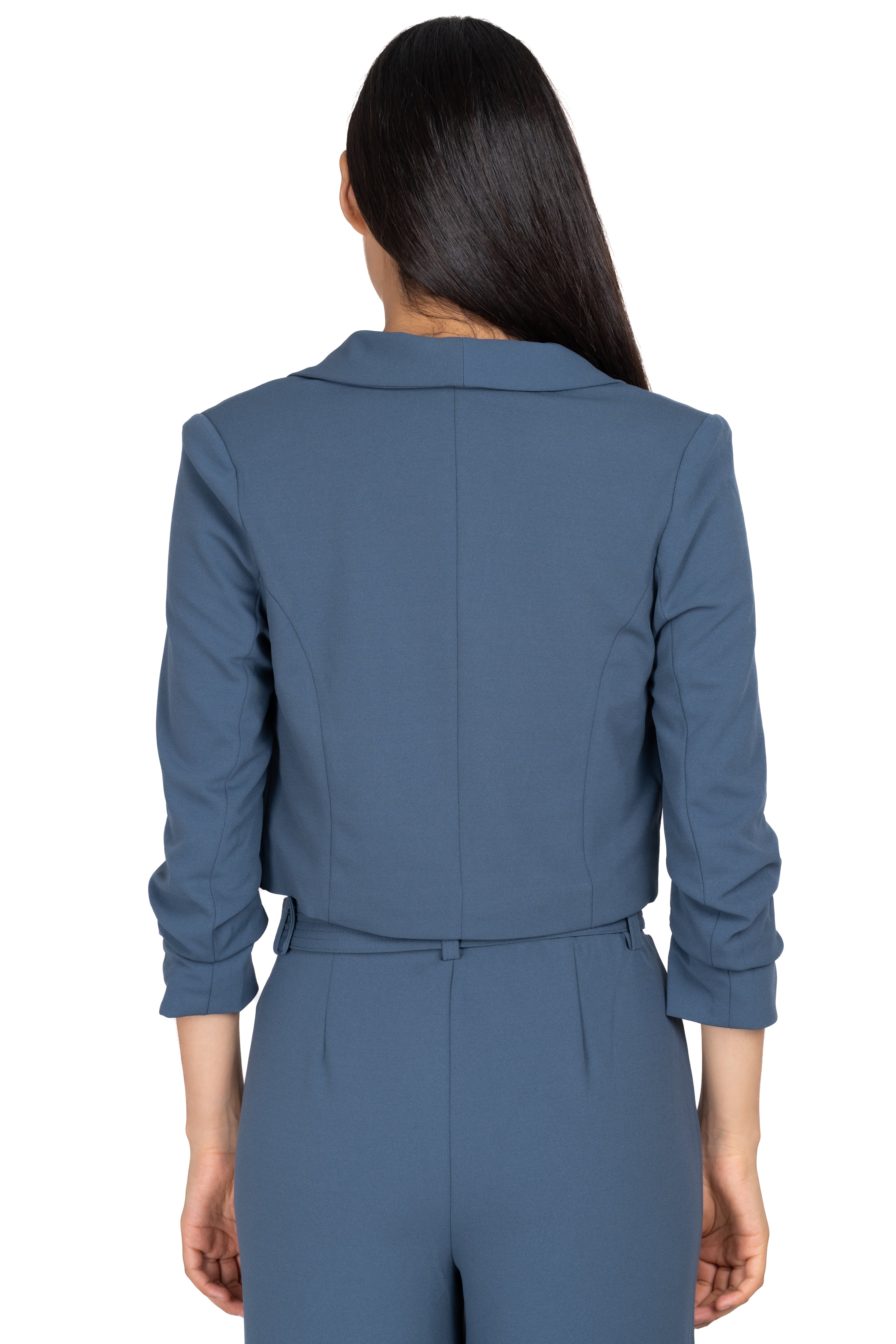 CROP SACO MANAGE ELEVATORS BLUE