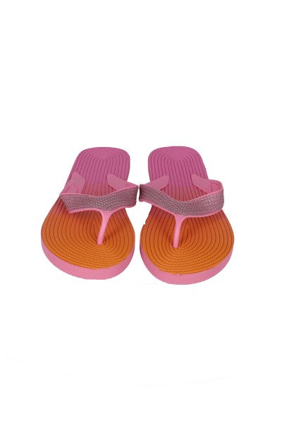 Flip Flops Degradado Chinela Ancha NARANJA COMBO