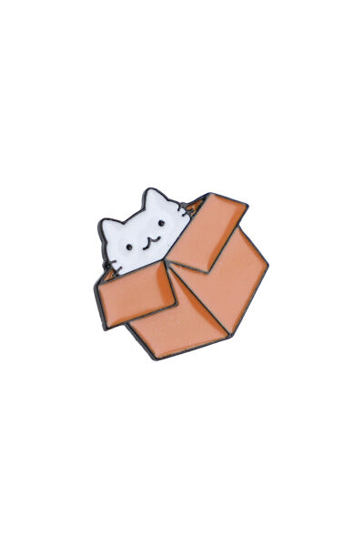 Pin Gatito Caja CAFE