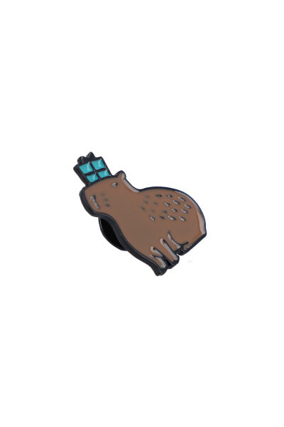 Pin Capibara gift BLUE