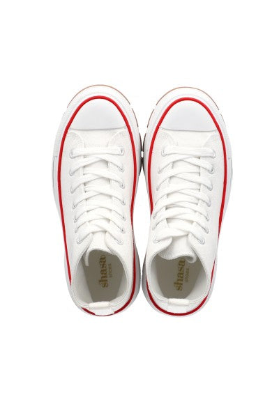 Tenis Canvas Suela Track BLANCO