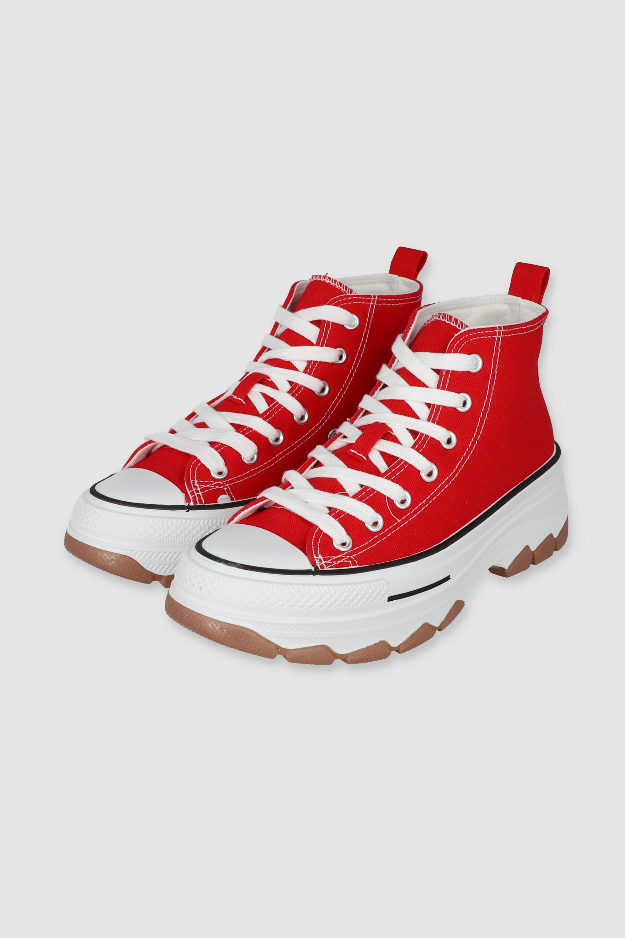 Tenis Canvas Suela Track ROJO