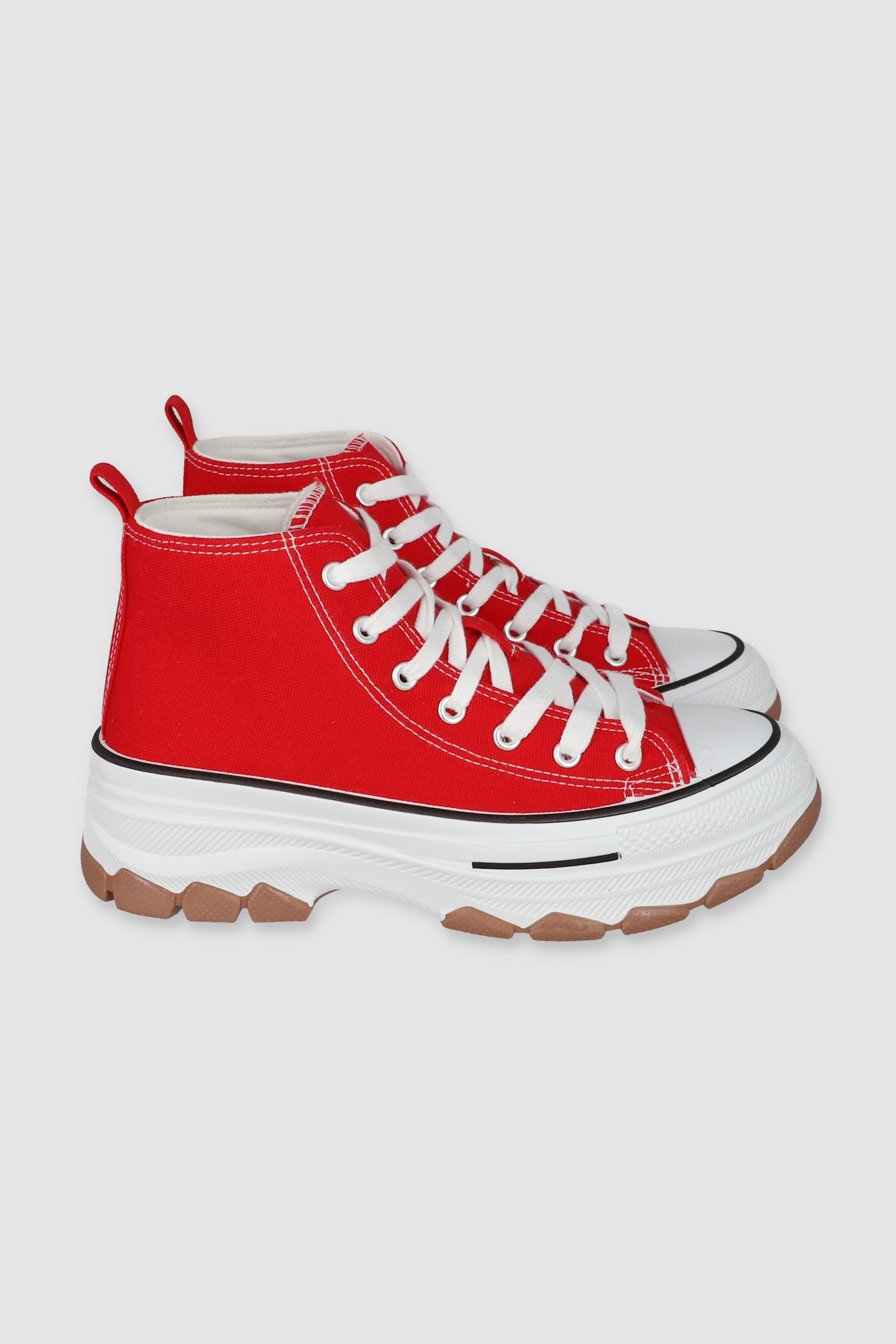 Tenis Canvas Suela Track ROJO