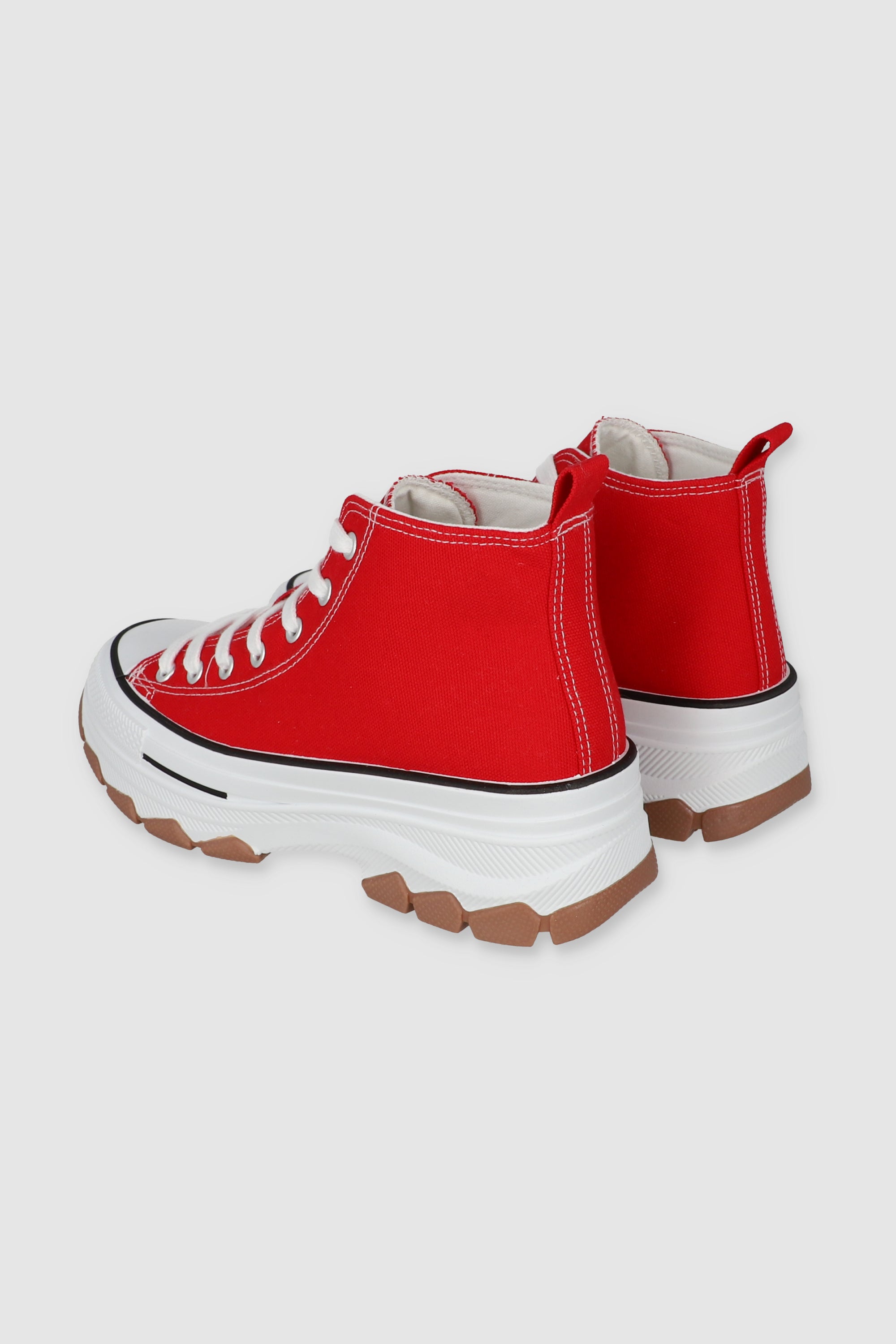 Tenis Canvas Suela Track ROJO