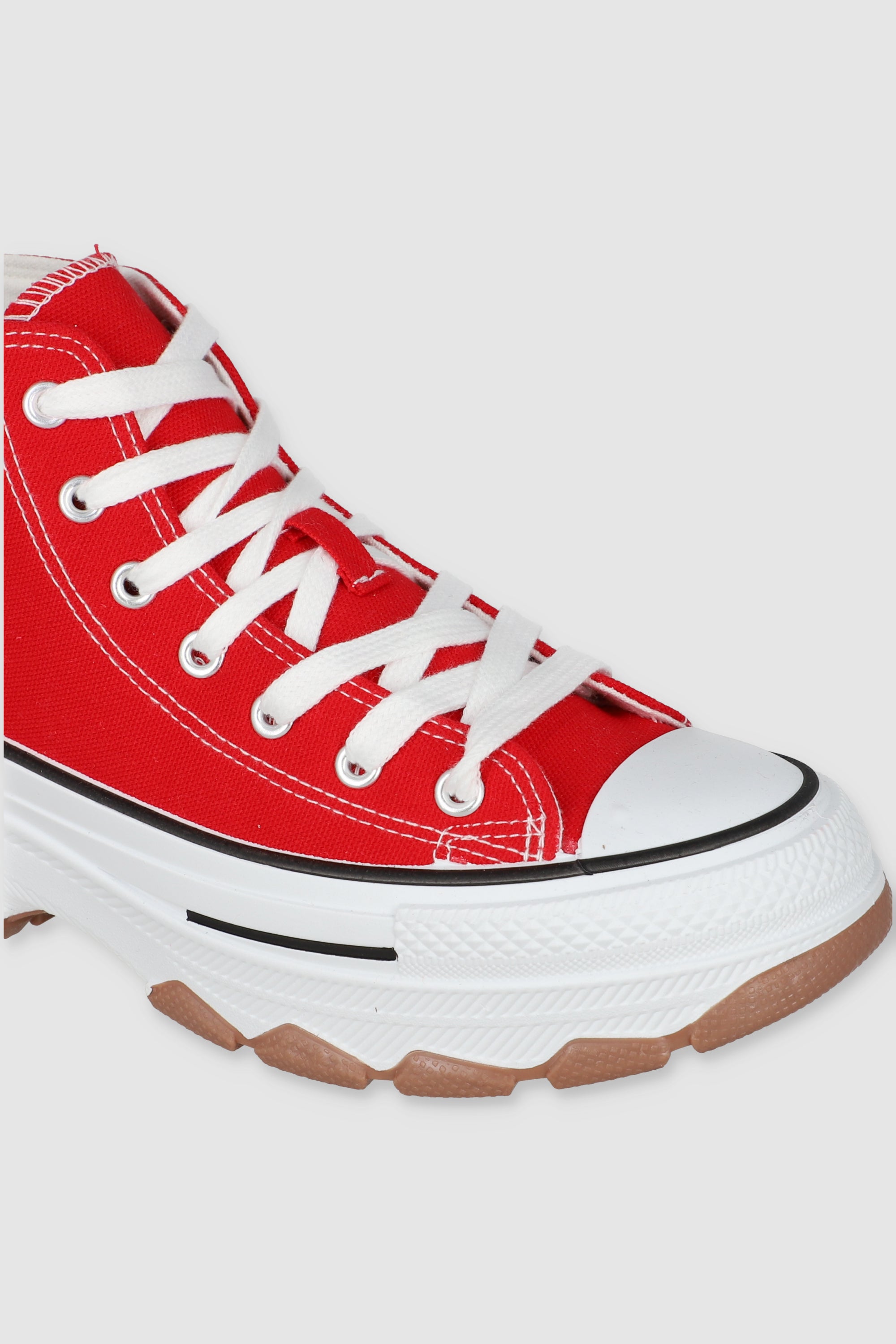 Tenis Canvas Suela Track ROJO