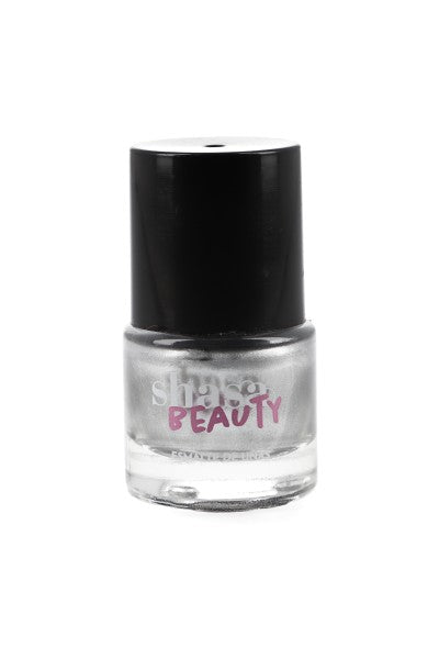 Esmalte de uñas metalizado plateado 10 ml PLATA