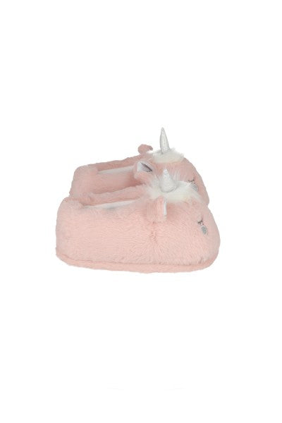 Pantuflas unicornio peluche PALO DE ROSA