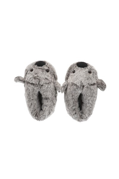 Pantuflas koala peluche GRIS