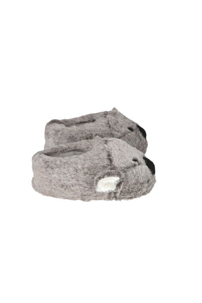 Pantuflas koala peluche GRIS