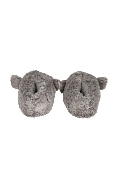 Pantuflas koala peluche GRIS