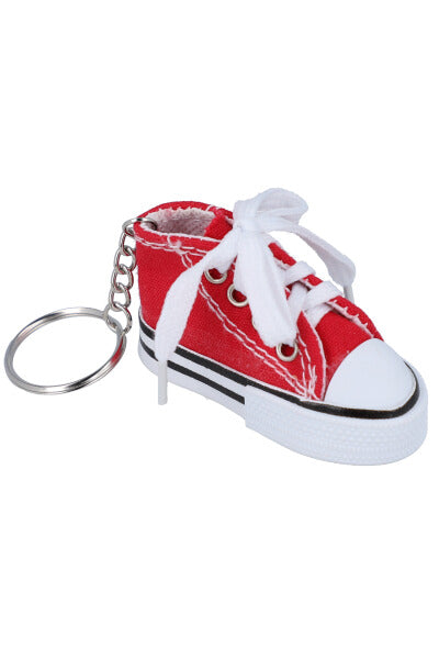 Llavero tenis canvas ROJO