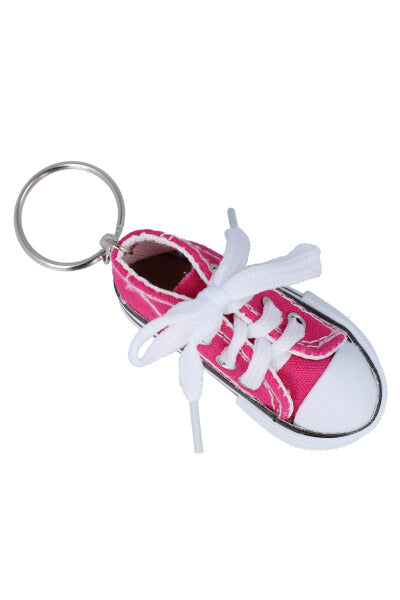 Llavero tenis canvas ROSA