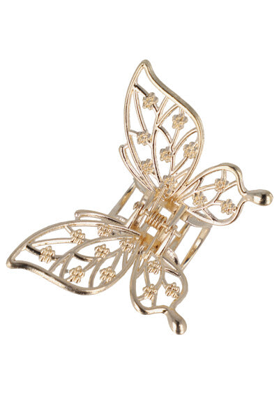 Butterfly metal clamp GOLD