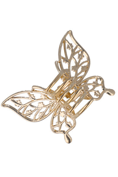 Butterfly metal clamp GOLD