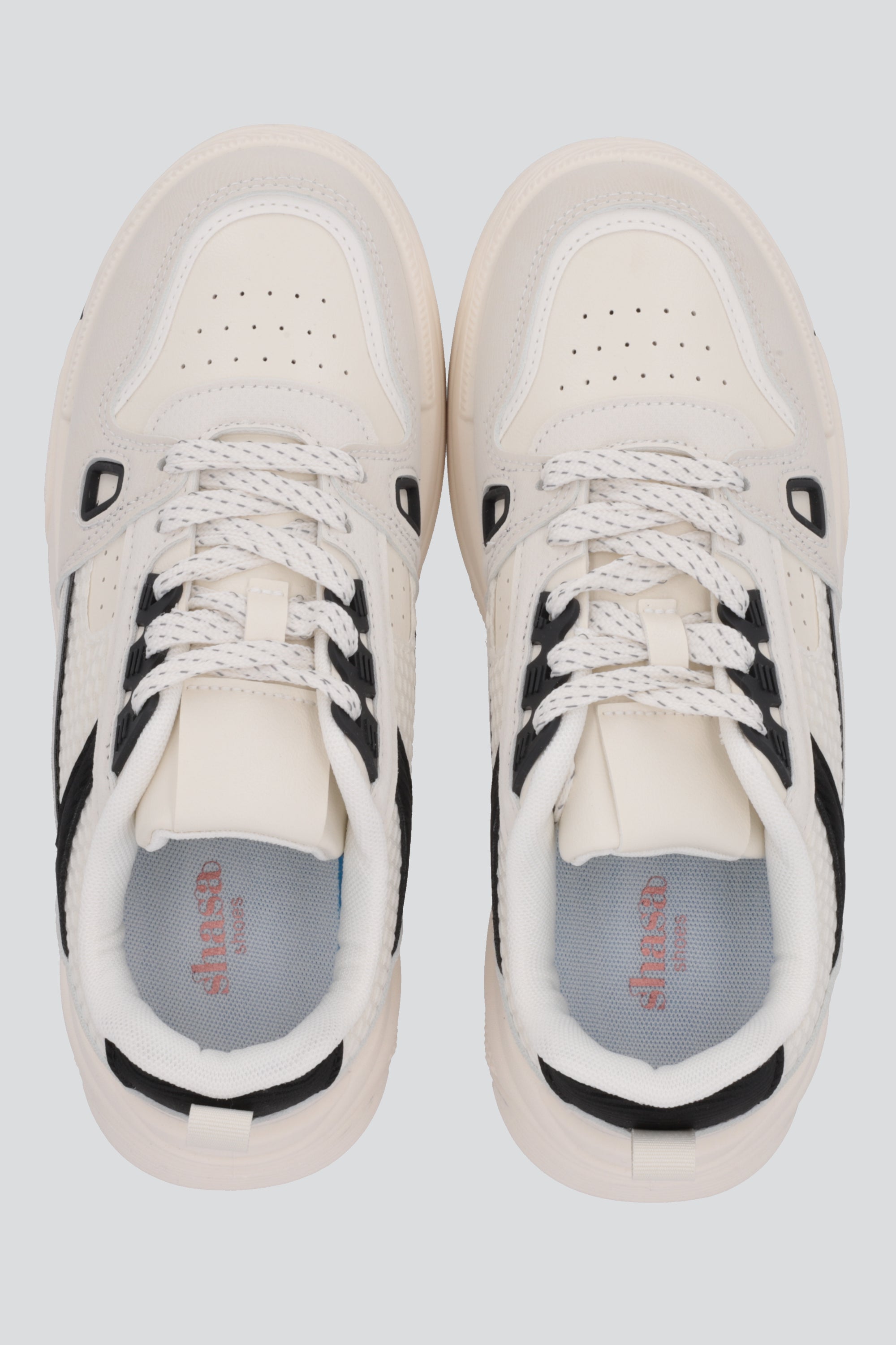 Tenis Perforados Contrastes NEGRO